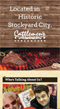 Mobile Screenshot of cattlemensrestaurant.com